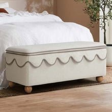 Tiana Upholstered Storage Ottoman Bench